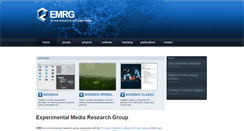 Desktop Screenshot of emrg.be